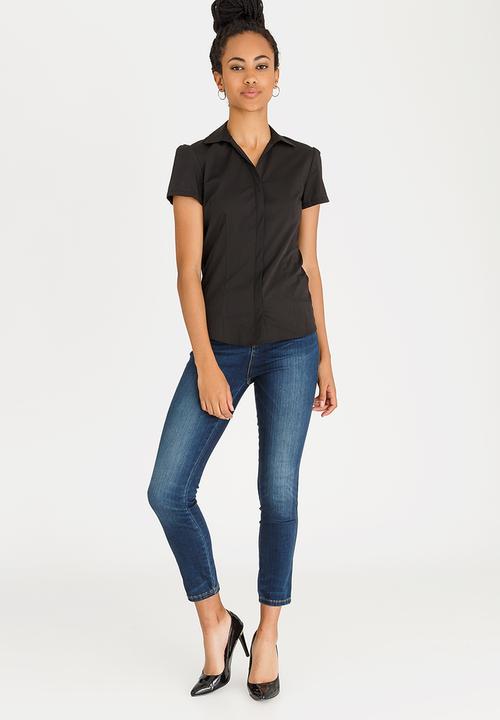 edit - Short Sleeve Shirt Black