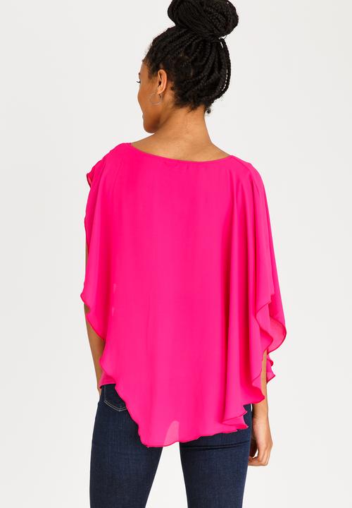 edit - Feminine Blouse Magenta