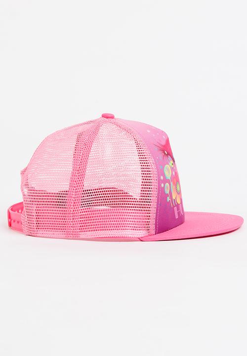 Character Fashion - Trolls Trucker Cap Dark Pink