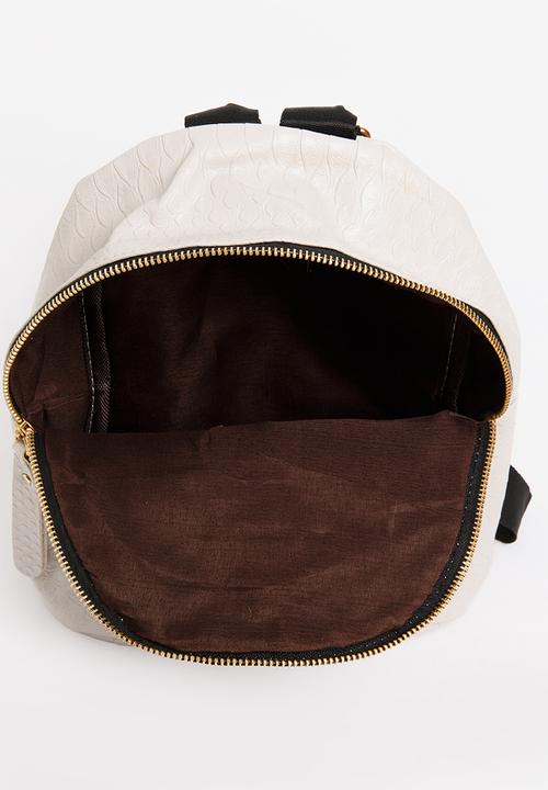 Pop Candy - Girls Pu  Backpack Cream