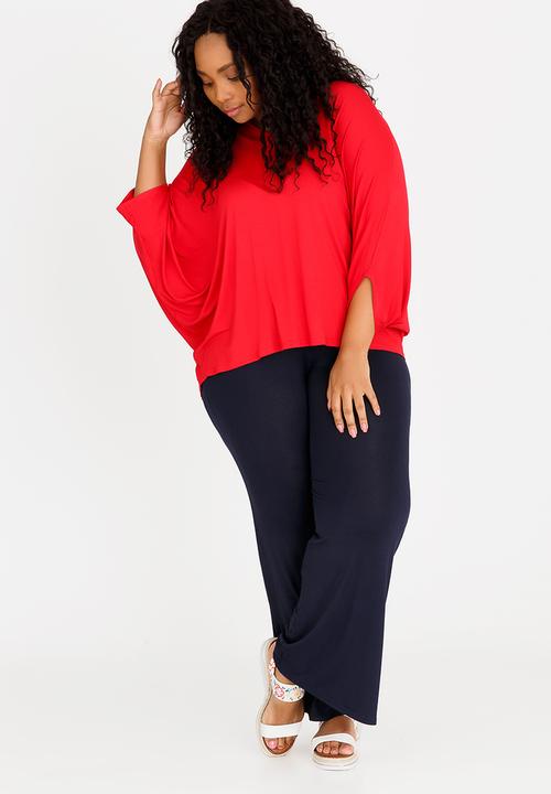 Polkadot - Carla Top Red