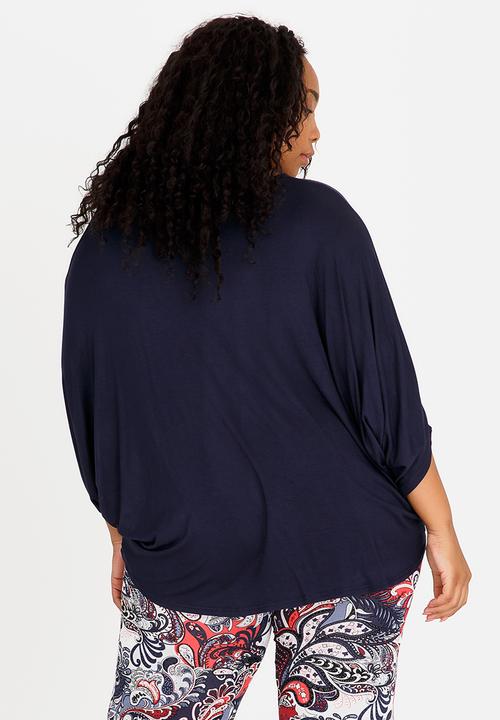 Polkadot - Carla Top Navy