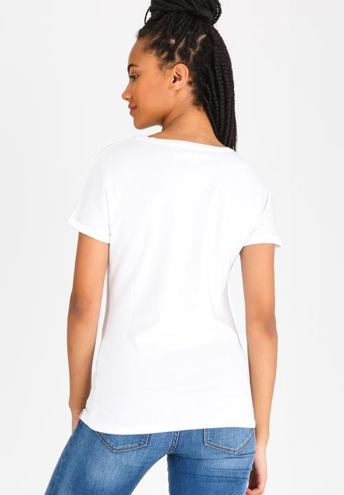 JEEP - Short Sleeve Printed Tee White