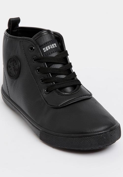 SOVIET - Callista Hi Sneaker Mono Black