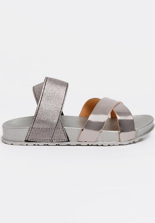 Jumbo - Slip On Sandal Silver