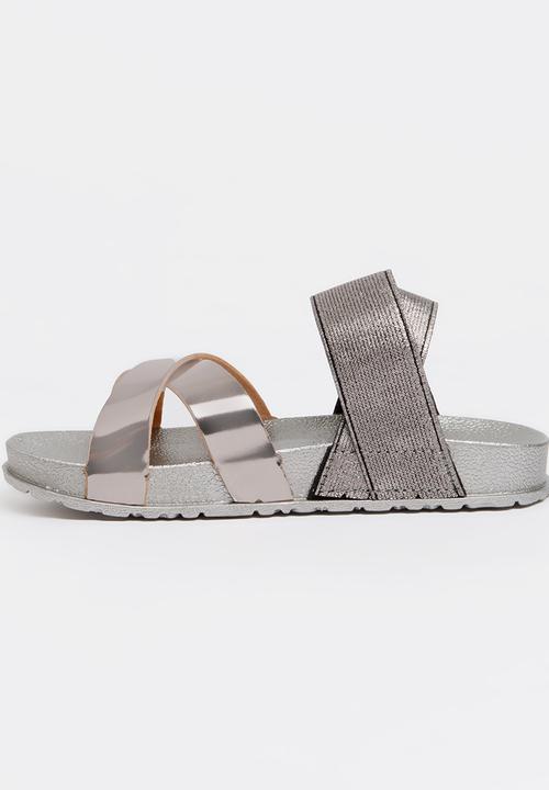 Jumbo - Slip On Sandal Silver