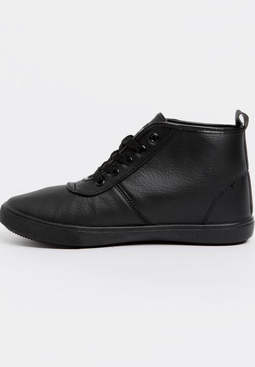 SOVIET - Callista Hi Sneaker Mono Black