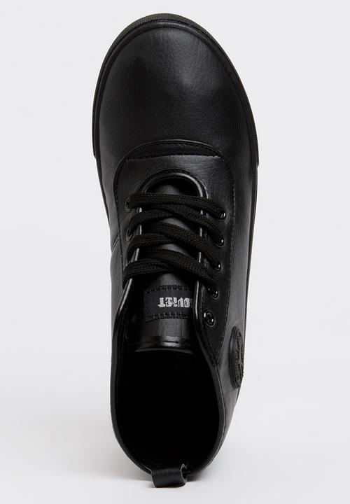 SOVIET - Callista Hi Sneaker Mono Black