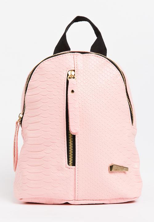 Pop Candy - Girls Pu  Backpack Pale Pink