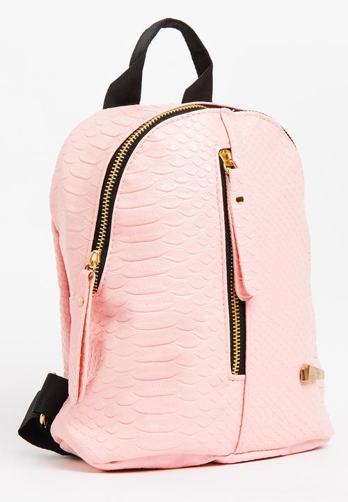 Pop Candy - Girls Pu  Backpack Pale Pink