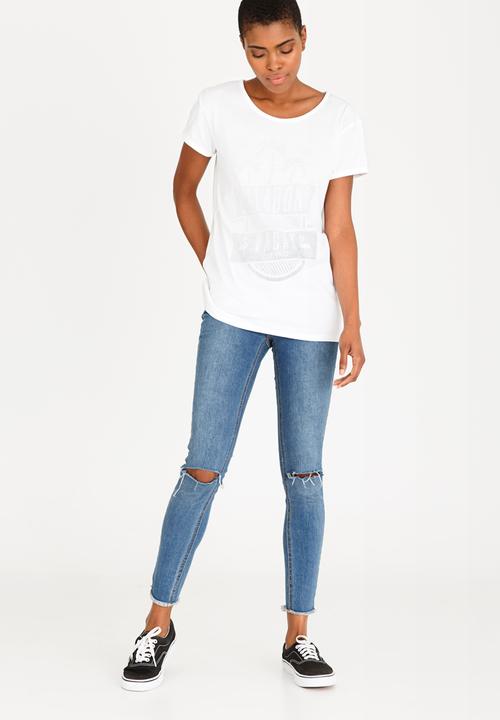 Billabong  - Vacay Box Fit Tee White