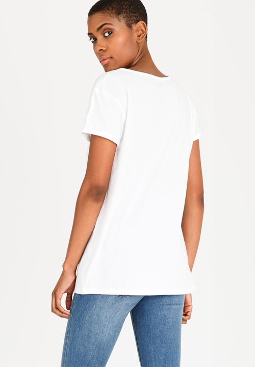 Billabong  - Vacay Box Fit Tee White
