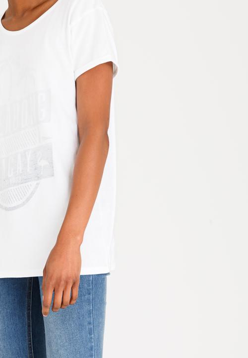 Billabong  - Vacay Box Fit Tee White