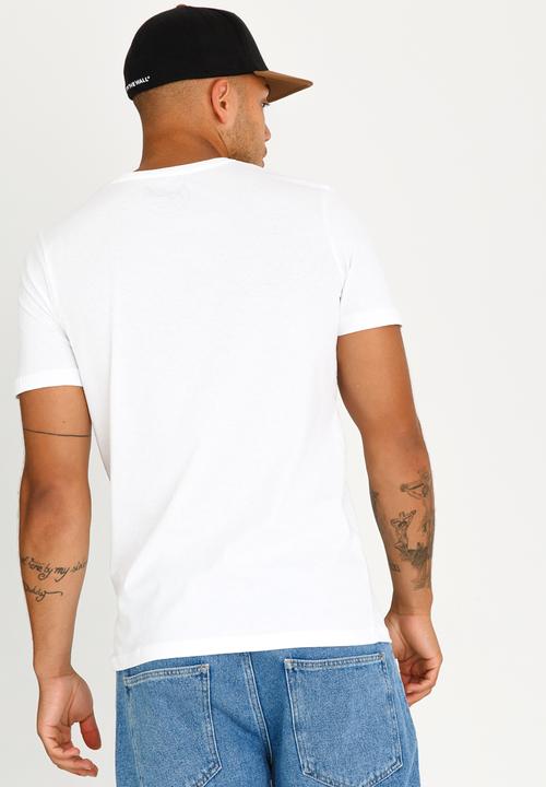 Jack & Jones - Done Crew Neck Tee White