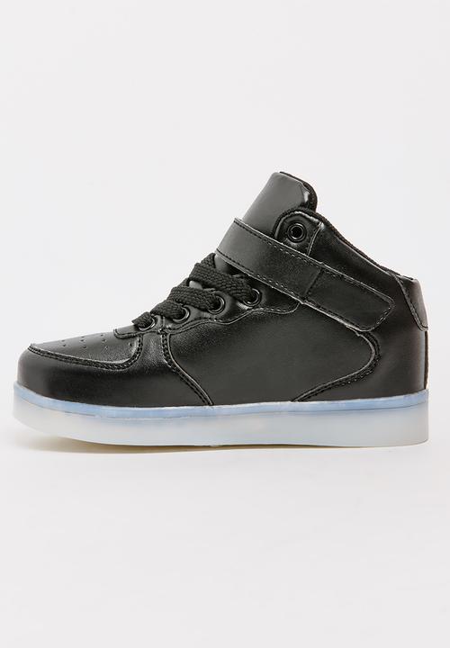 Pop Candy - Boys Light Up Sneaker Black