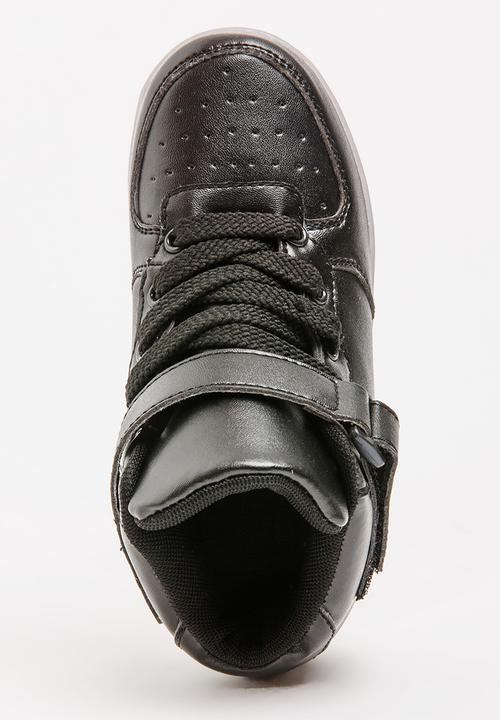 Pop Candy - Boys Light Up Sneaker Black