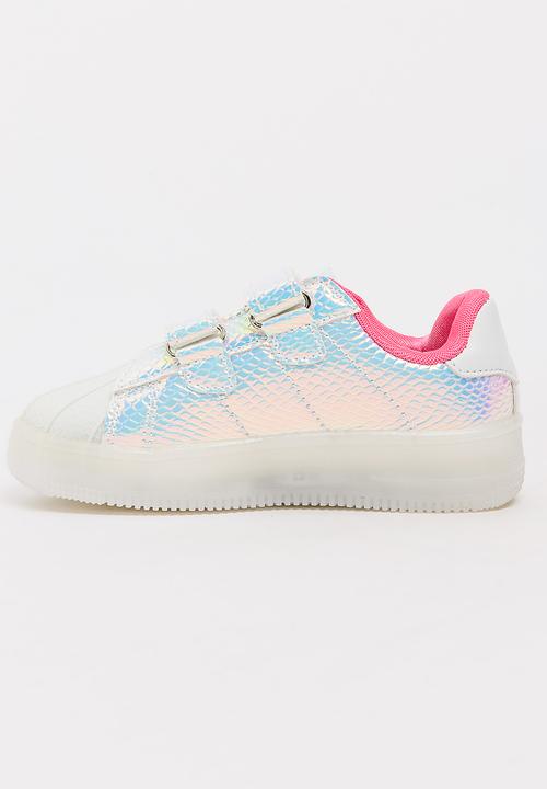 Pop Candy - Girls Light Up Sneaker Multi-colour