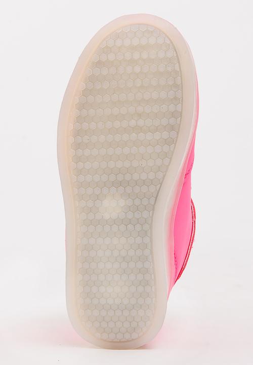 Pop Candy - Girls Light Up Sneaker Mid Pink