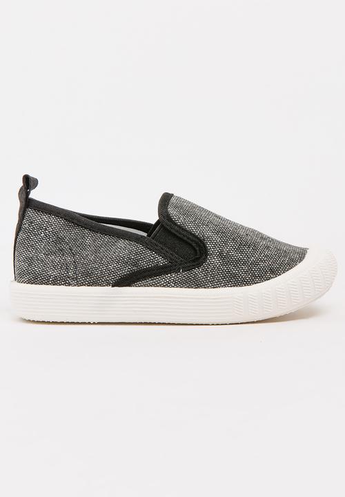 Pop Candy - Boys  Slip On Sneaker Black