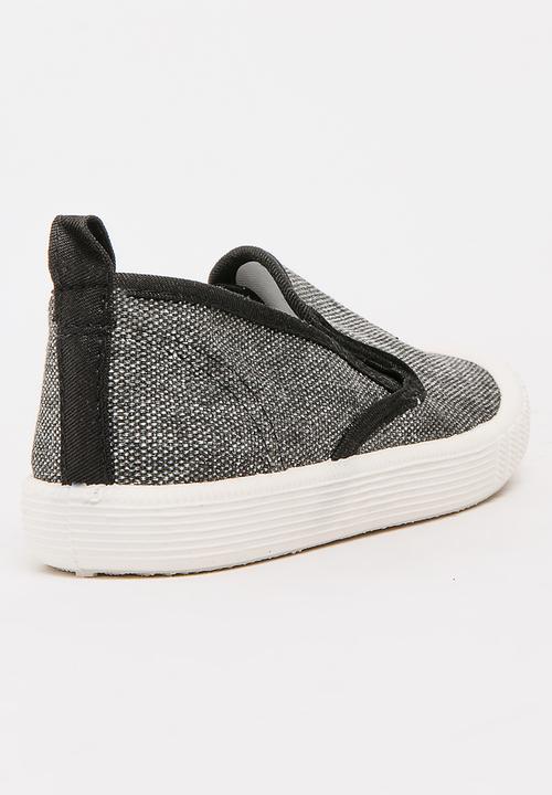 Pop Candy - Boys  Slip On Sneaker Black