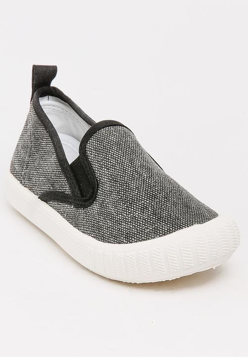 Pop Candy - Boys  Slip On Sneaker Black