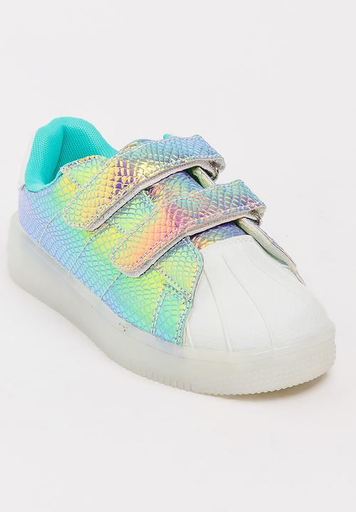 Pop Candy - Girls Light Up Sneaker Multi-colour