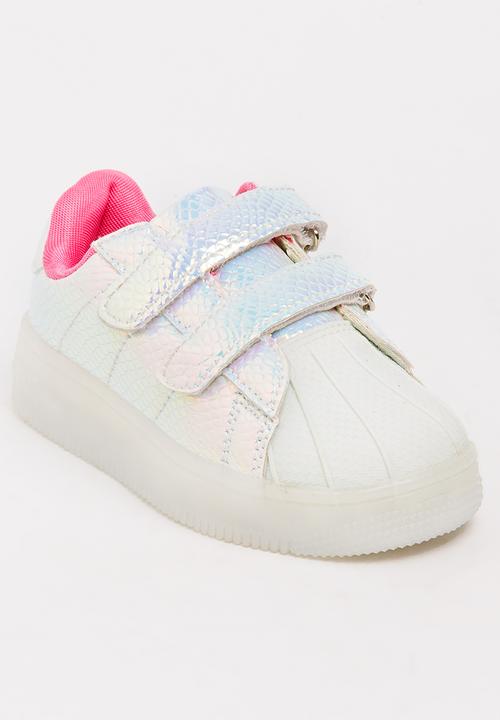 Pop Candy - Girls Light Up Sneaker Multi-colour