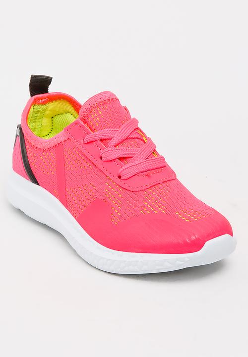 Foot Focus - Girls Dare Sneaker Mid Pink