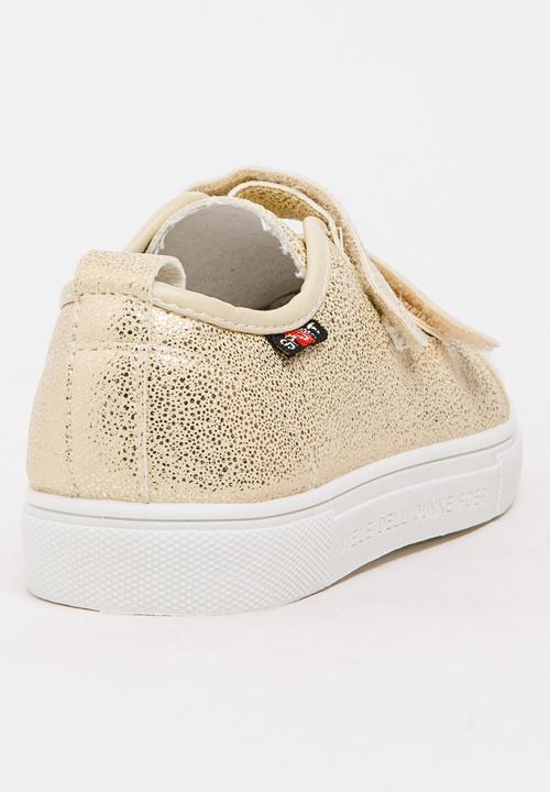 Pop Candy - Girls Metallic Sneaker Gold