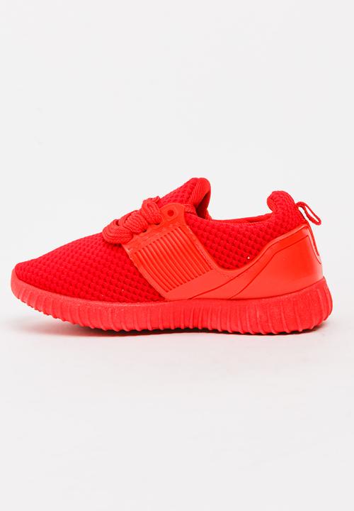 Foot Focus - Boys Sneaker Red