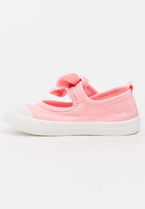 Pop Candy - Girls Bow Pump Mid Pink