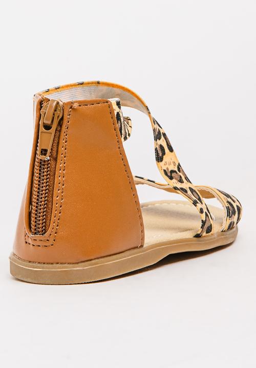 Pop Candy - Girls Printed  Sandal Multi-colour