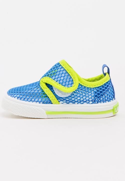 Pop Candy - Boys Mesh Sneaker Mid Blue