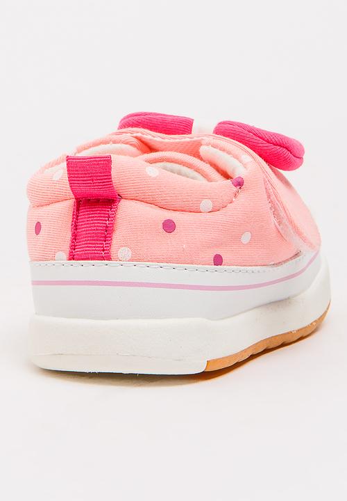Pop Candy - Girls Printed  Sneaker Pale Pink