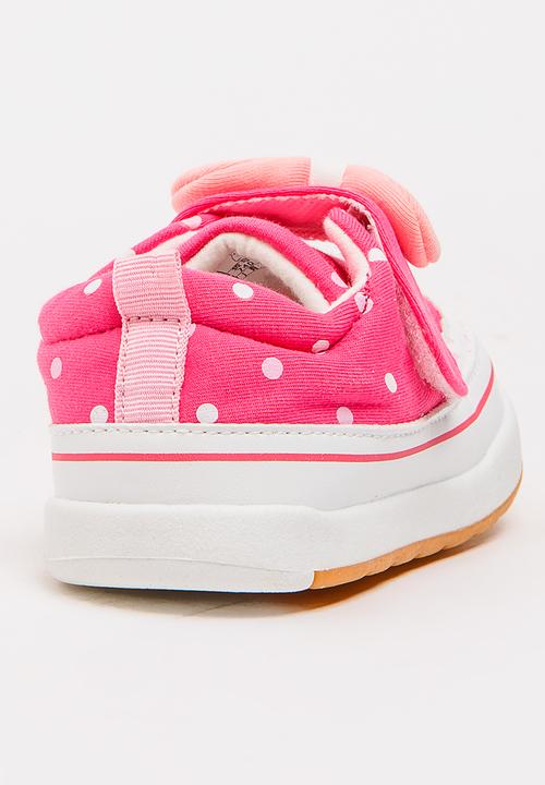 Pop Candy - Girls Printed  Sneaker Dark Pink