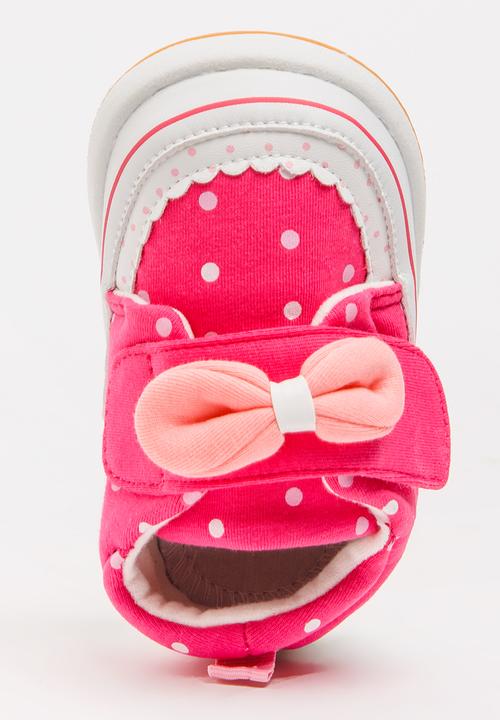 Pop Candy - Girls Printed  Sneaker Dark Pink