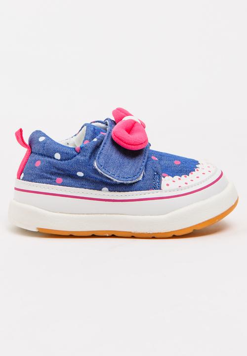 Pop Candy - Girls Printed  Sneaker Navy