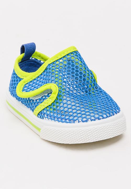 Pop Candy - Boys Mesh Sneaker Mid Blue