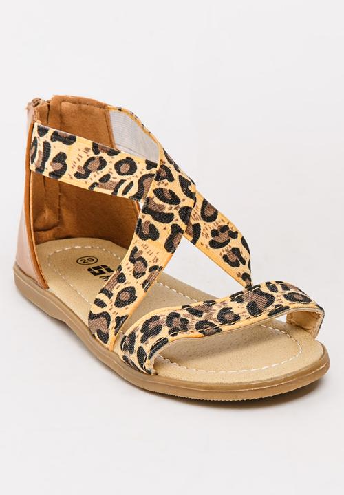 Pop Candy - Girls Printed  Sandal Multi-colour