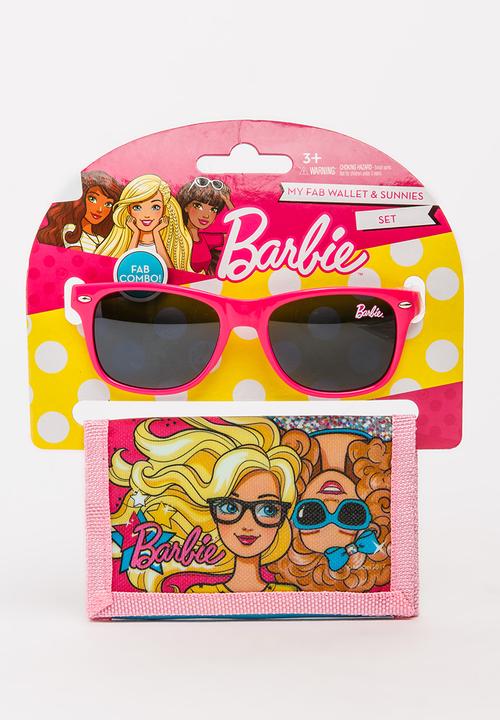 Character Fashion - Barbie Wallet & Sunnies Set  Multi-colour