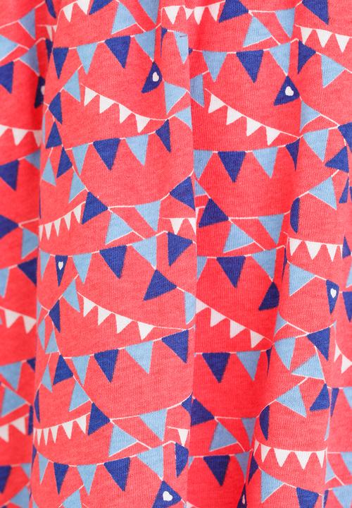 Twin Clothing - Traingle Printed Dress Multi-colour