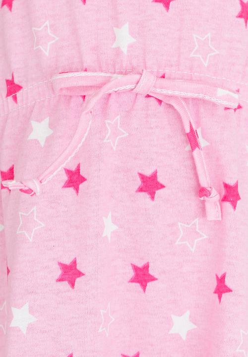 Twin Clothing - Star Printed Dress Multi-colour