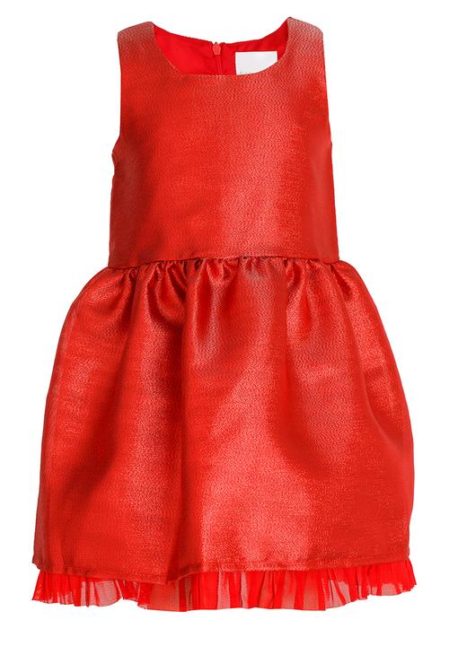 See-Saw - Fit & Flare Dress Red