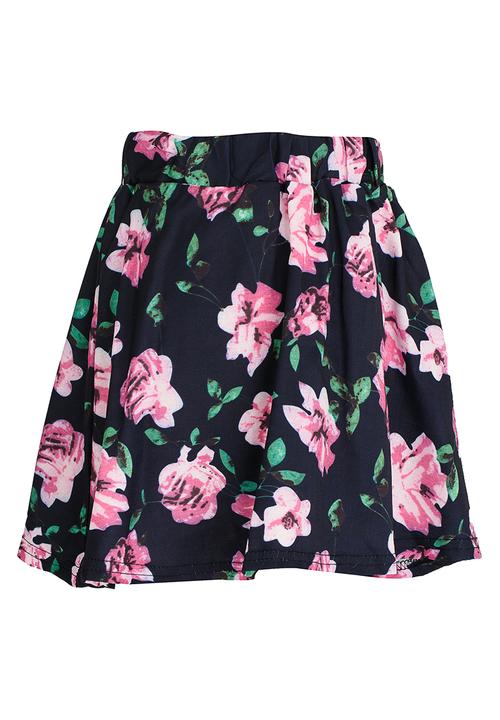 Pop Candy - Printed Skirt Multi-colour