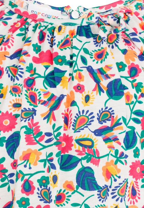 Pop Candy - Girls Printed   Dress Multi-colour