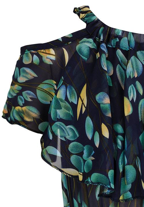 Pop Candy - Girls Printed  Dress Multi-colour