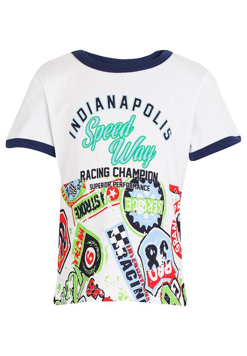 Twin Clothing - Printed Boys Tee Multi-colour
