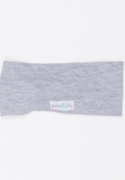 Pickalilly - Girls Headband Grey