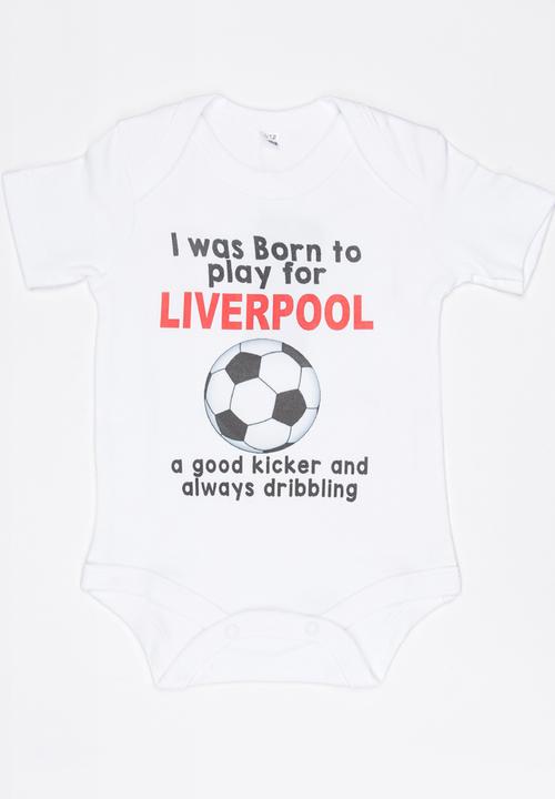 Funky Shop - Slogan Baby Grow White