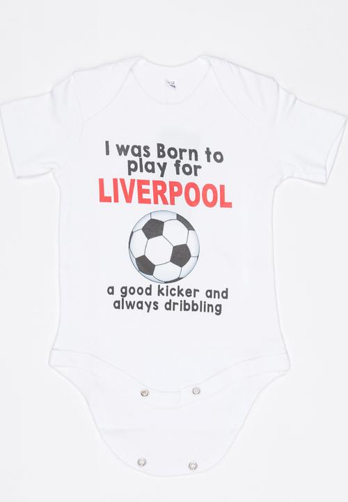 Funky Shop - Slogan Baby Grow White